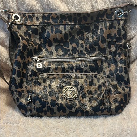 Relic Leopard Print Shoulder Bag - Picture 1 of 9